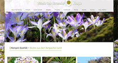 Desktop Screenshot of bauernhof-kempe.de
